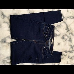 Levi’s dark blue jeans high-rise skinny